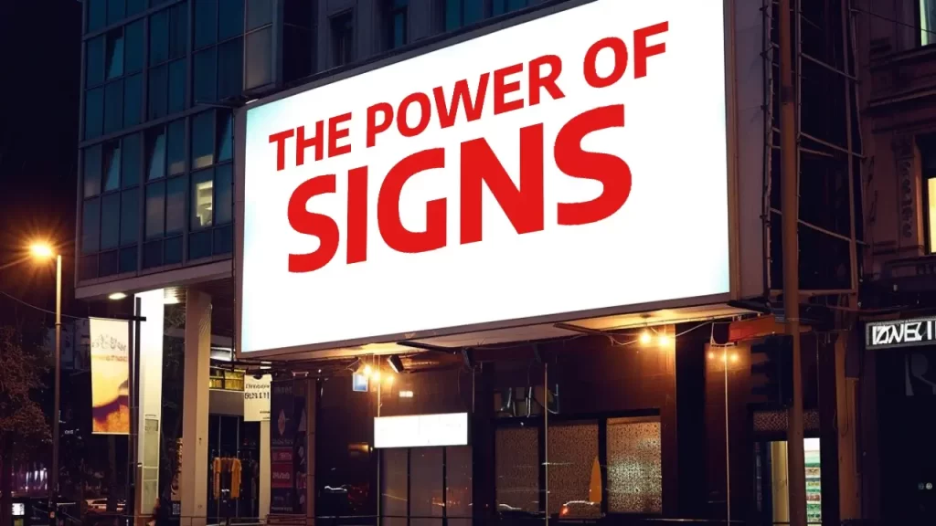 Power of signs - katy sign company