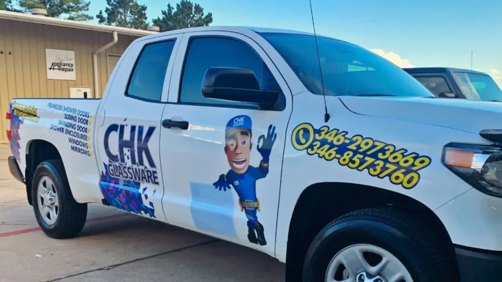 advertising vehicle wrap