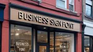 store front
