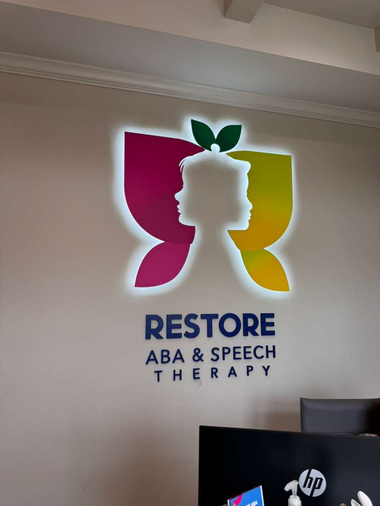 Restore ABA lobby sign custom design