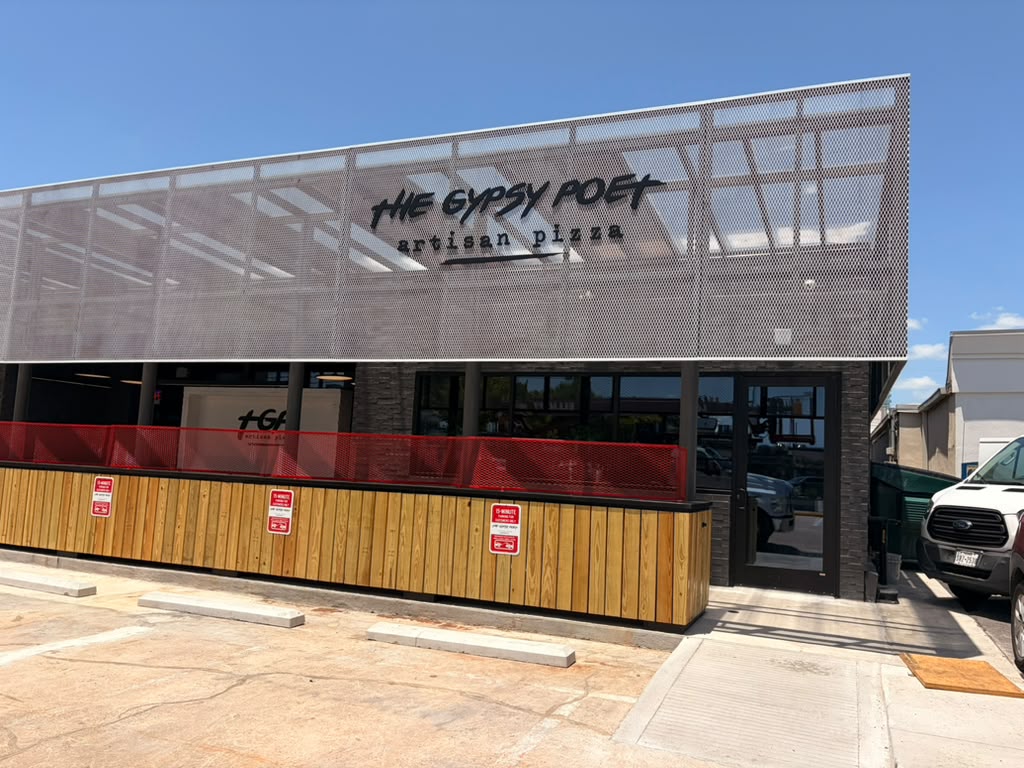custom dimensional letter sign houston tx - The Gypsy Poet Artisan Pizza
