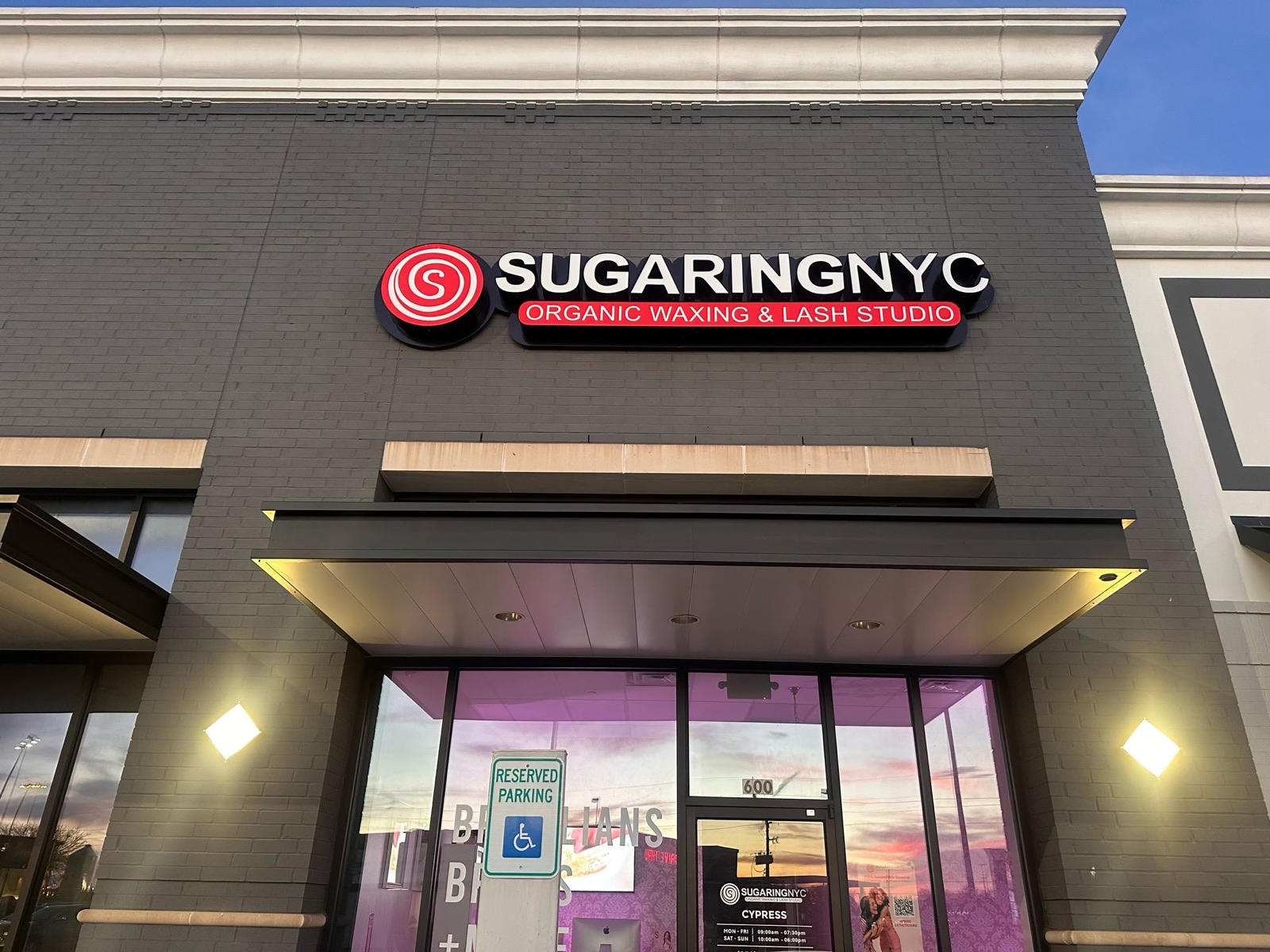illuminated channel letter sign houston tx - Sugaring NYC
