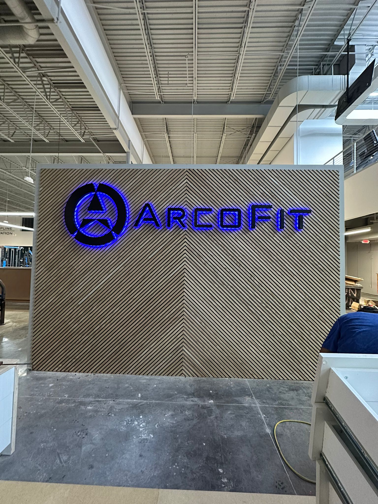custom lobby sign fulshear tx - ArcoFit Gym & Wellness