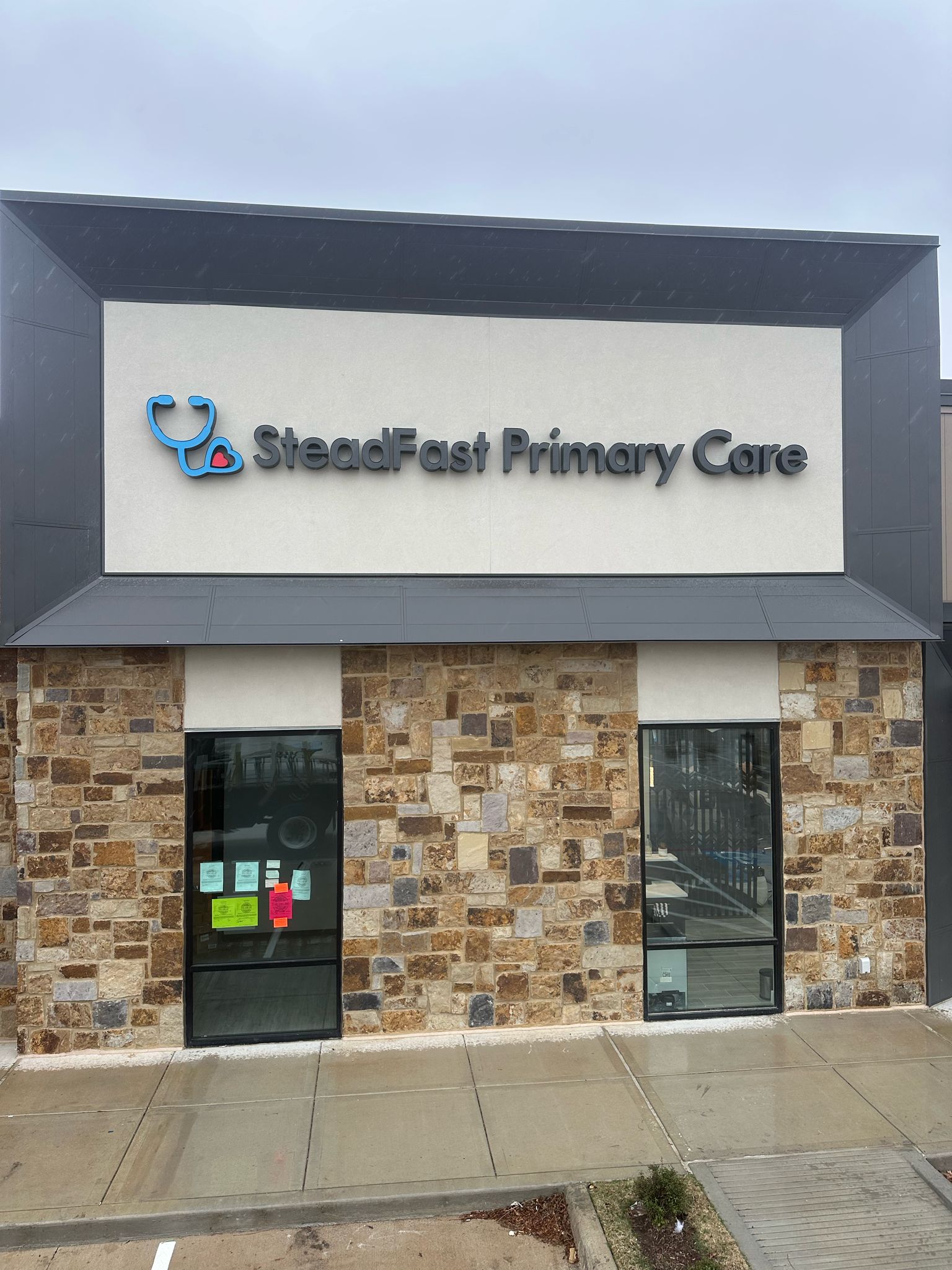 custom storefront sign fulshear tx - SteadFast Primary Care