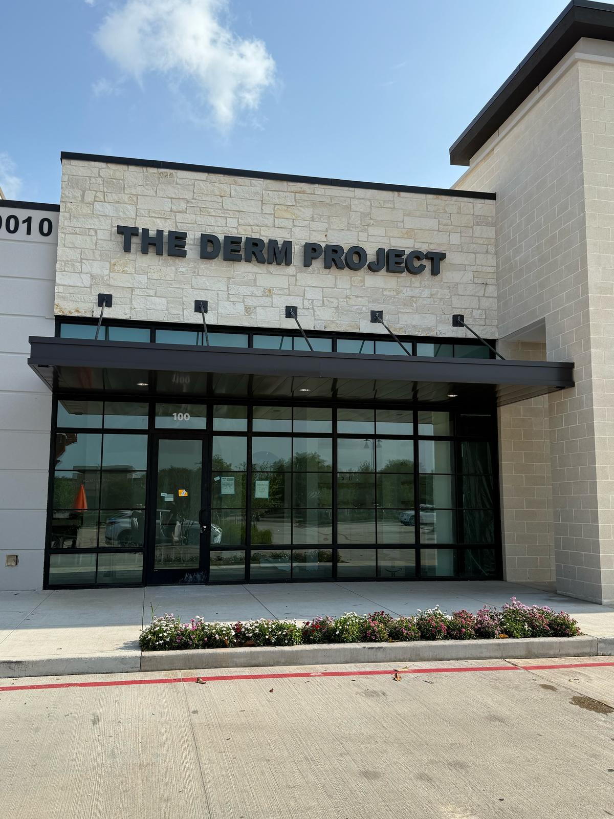 custom storefront sign fulshear tx - The Derm Project